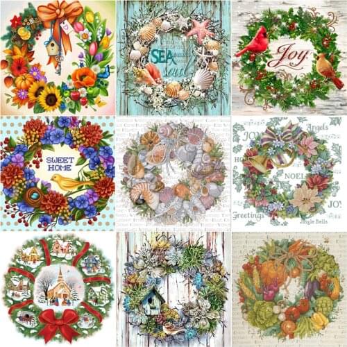 5D DIY Diamond Painting Corolla Diamond Embroidery Cross Stitch Crafts Full Square Round Drill Home Decor Manual Christmas Gift
