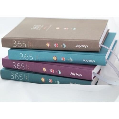 Creative 365 Days Planner Notebook Colorful Inner Page illustration Daily Plan Notepad Yearly Agenda School Stationery Gifts