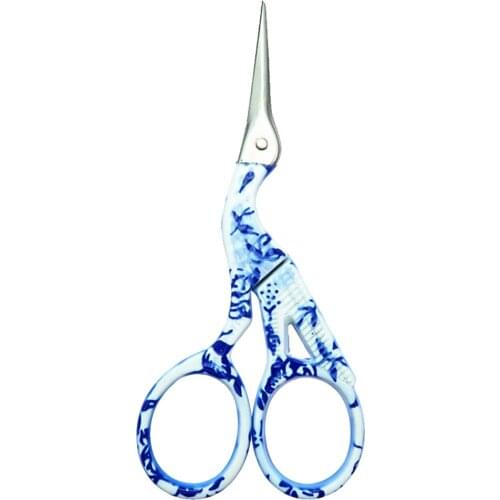Fityle Vintage Crane Shape Stainless Steel Scissor Cutter for Tailor Embroidery Sewing Cross Stitch Animal Design 2 Sizes