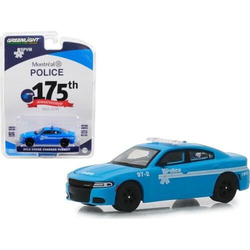 GL 1:64 2018 DODGE CHARGER MONTREAL 175TH alloy model Car Diecast Metal Toys Birthday Gift For Kids Boy