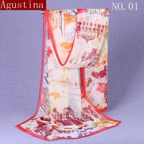 100% silk feel printing Gradient scarf fashion women headscarf designer brand luxury shawl for scarves stoles Comfortable shawls