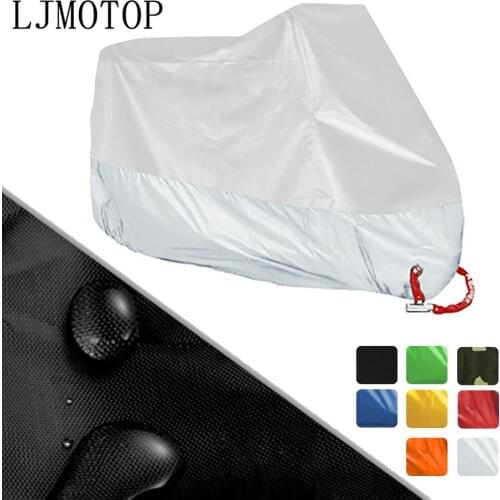 Motorcycle Cover Dustproof Waterproof Sun Block Protector Case Tent For YAMAHA tdm 900 850 mt125 mt03 mt01 mt 125 03 01 xt660