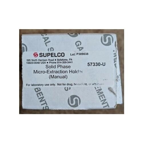 For Solid Phase Micro Extraction Handle Supelco 57330-U Chromatography SPME Manual Injection Handle