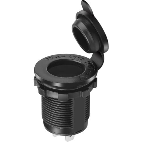 Universal 1pc Cigarette Lighter Socket 12V Waterproof Car Boat Motorcycle Cigarette Lighter Sockets Power Plug Outlet