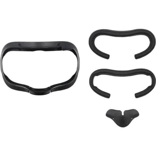 VR Facial Interface & Foam Cover Pad Anti-Leakage Nose Pad Replacement Set for Oculus Rift ( Only Work for Rift CV1)