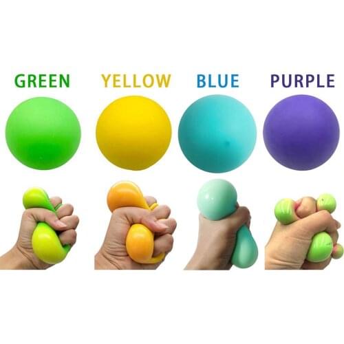 Adults And Children Color Vent Ball Creative Colorful Vent Ball Decompression Toy Decompression Childrens Birthday Gifts Toys