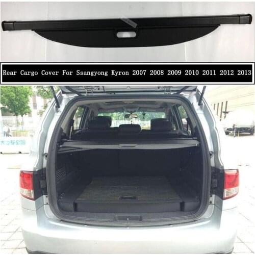 Rear Cargo Cover For Ssangyong Kyron 2007 2008 2009 2010 2011 2012 2013 Privacy Trunk Screen Security Shield Shade Accessories