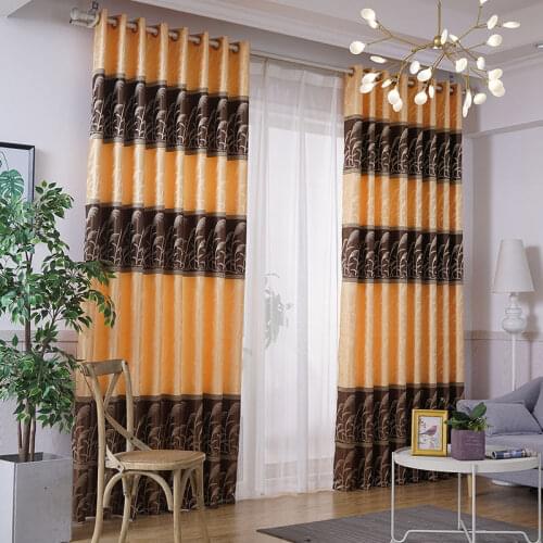 1pcs New Simple Curtain Finished Shading Bedroom Bay Window Curtain Fabric Door Curtain Household Partition Curtain Top F8324