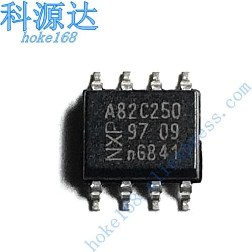 10pcs/lot PCA82C250T A82C250 SOP8 CAN controller interface in stock