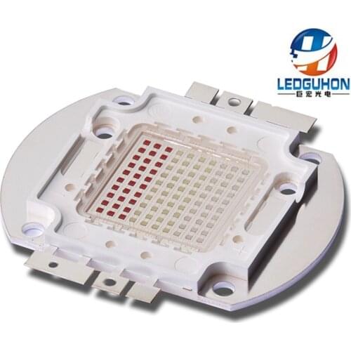 100W RGB full color COB with Epileds 40mil LED modules with round shape