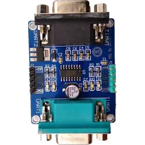 232 to TTL UART Dual/2 RS232 to 2 UART TTL Serial Module 5V3.3V with DuPont Line