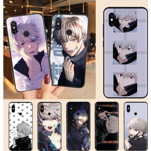 Toge Inumaki Jujutsu Kaisen Phone Case For Xiaomi Redmi note 7 8 9 t max3 s 10 pro lite Luxury brand shell funda coque