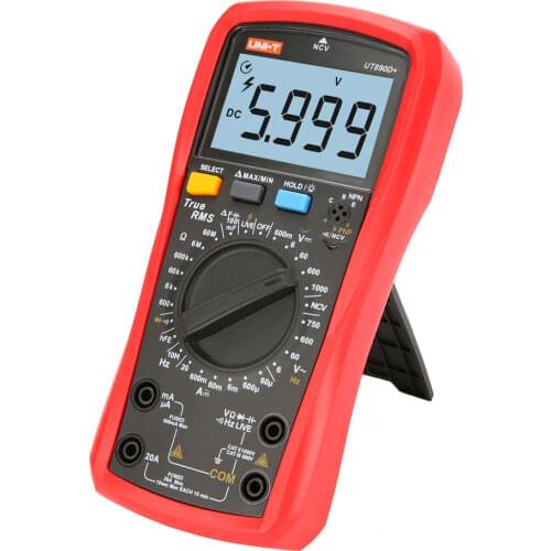 UNI-T UT890C UT890D + Digital Multimeter 6000 Counting Current AC DC Voltage Capacitance Resistance Tester