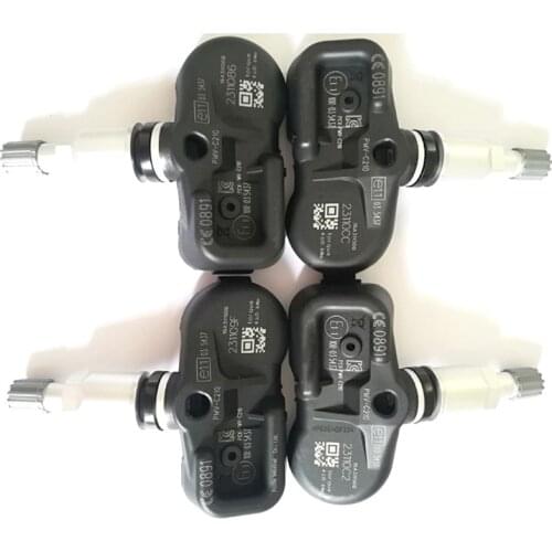 4pcs For RAV4 2013-2018 Toyota-Avensis Auris Yaris Verso Tire Pressure Monitoring Sensor 433MHZ PMV-C210 42607-02031 TPMS