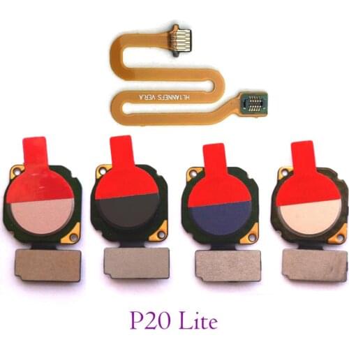 For Huawei P20 lite Touch ID fingerprint sensor Scanner Unlock key Button for Huawei Nova 3E