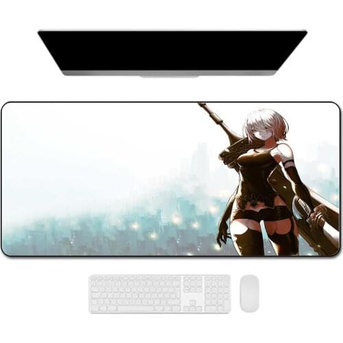 Mouse Pad Anime Nier Automata High Quality Large Gamer Keyboard Desk Pad Xxl One Piece Wholesale Gaming Accessories Mousepad