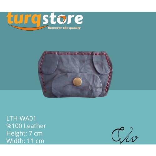 Handmade Leather-Coin Purse (Dog)