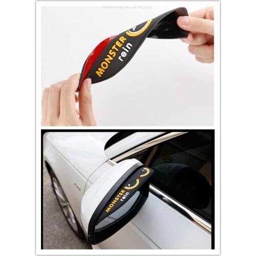 Beautiful decoration car of the rain shield of the rear-view mirror of the new for Renault car All models are