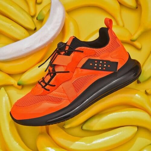 Mens Large Size Casual Shoes Light Sports Shoes 2021 New Original Shoes Elastic Band Shock Absorption Jogging Training Sneakers