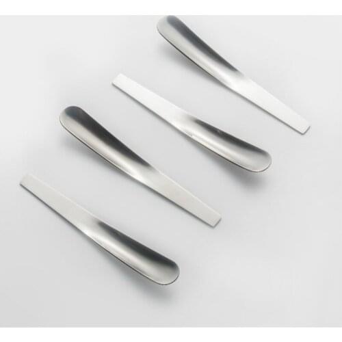 200pcs Stainless Steel Mini Stirring Spoon Coffee Ice Cream Dessert Spoon Kitchen Using Condiment Small Spoon