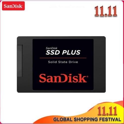 Original Sandisk SSD PLUS 120GB 240GB SATA 3 2.5 inch Internal Solid State Drive HDD Hard Disk HD SSD Notebook PC SSD 480GB 1TB