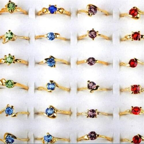 Кольца с фианитами для женщин Pinksee China At AliExpress