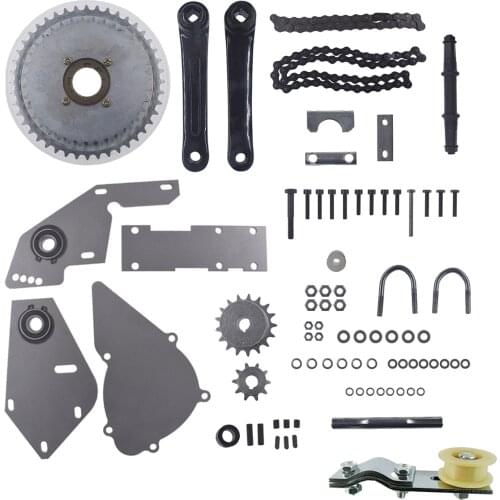 Silver Shifter Jackshaft Kit For 66cc 80cc Gas Motorized Bicycle 415 Chain New Parts