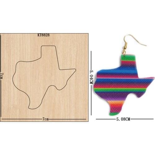 Earring cutting dies 2019 new die cut &wooden dies Suitable for common die cutting machines on the market