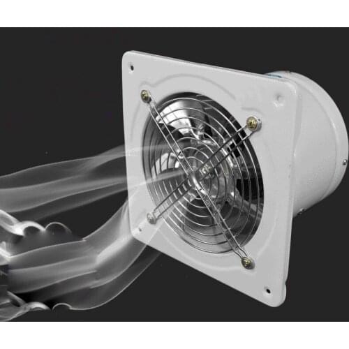 High speed blower Kitchen Pipe exhaust fan Industrial Air ejector fan TOILET bathroom Cylinder diameter 180mm remove TVOC HCHO