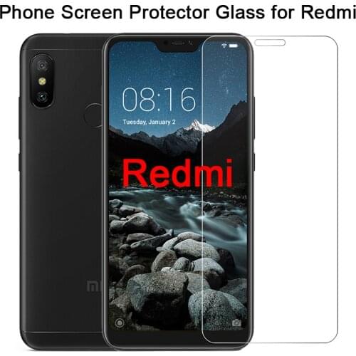 Toughed Protective Glass for Xiaomi Redmi 7 K20 6 Pro 5 Plus Phone Screen Protector for Redmi 7A 6A 5A 4A 4X Tempered Glass