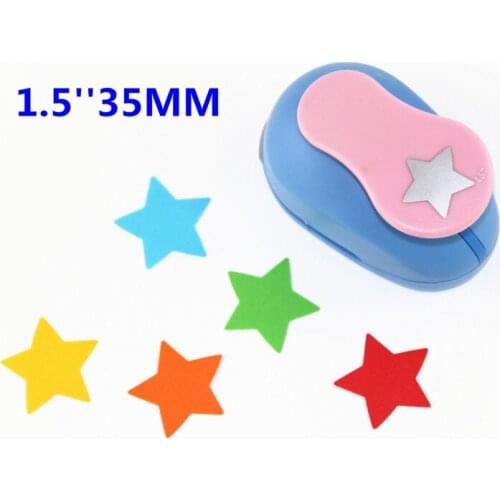 Freeship star craft scrapbooking punches craft punch perfurador paper cutter furadores de papel para scrapbook 38mm/1.5'' R345