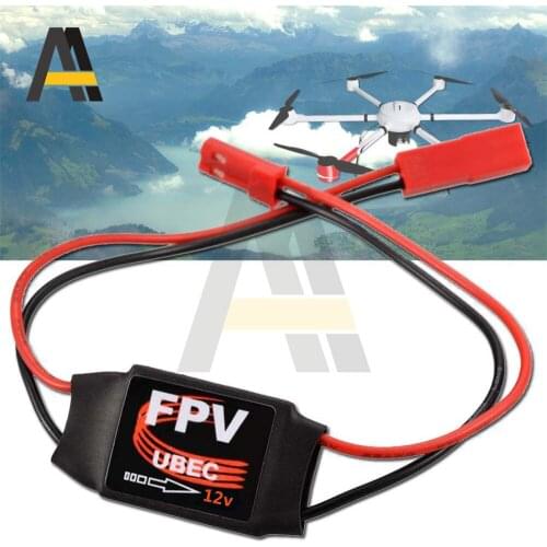 DC-DC Converter Step Down Module 3A 5V 12V Mini BEC For RC Plane FPV Promotion Black & Red RC Air Plane Accessory