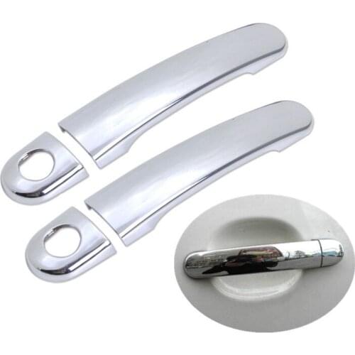 For Seat Ibiza MK3 6L 2003-2009 Chrome Car Door Handle Cover Trim Set 2004 2005 2006 2007 2008 Car Accessories Car Styling