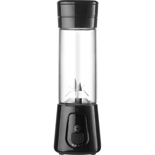 420ml Electric Juicer Six-Knife Smoothie Blender Cup LCD Blender USB Portable Blenders Food Processor Kitchen Appliances