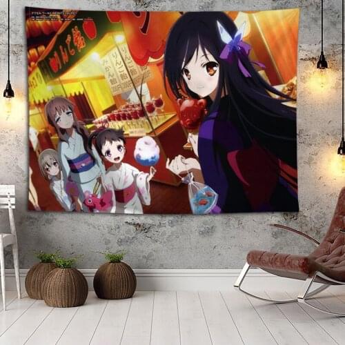 Accel World Wall Tapestry Background Wall Decoration Tapestries Custom Logo for Festival Gifts Size 70X100cm