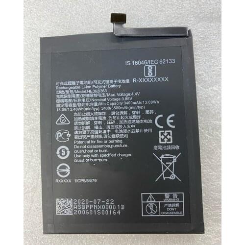 HST New Battery 3500mAh HE362 HE363 Replacement Battery For Nokia 8.1 2018 / X7 TA-1119 TA-1128 Mobile Phone Batteries