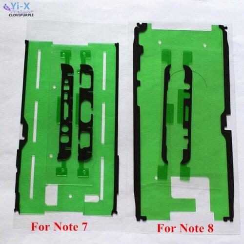 10PCS/Lot Front Housing LCD Touch Screen Frame Adhesive Glue Tape Sticker for Samsung Galaxy Note 7/ Note 8