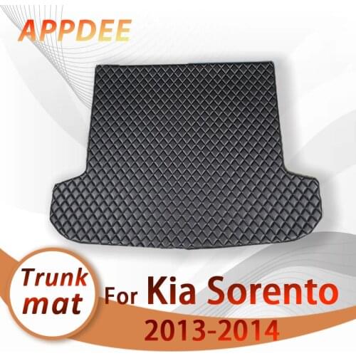 APPDEE Car trunk mat for KIA Sorento seven seat 2013 2014 cargo liner carpet interior accessories cover