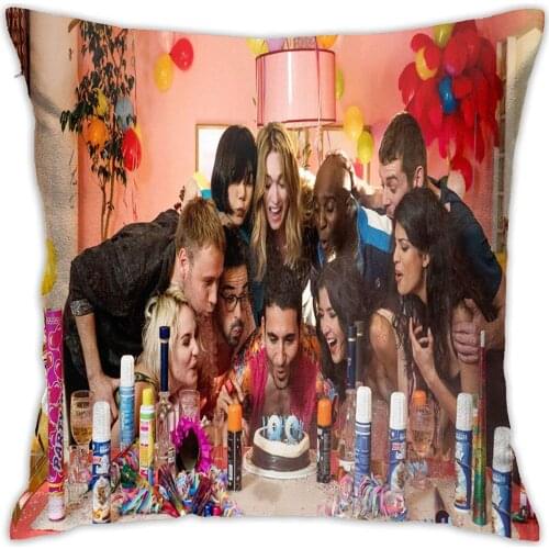 Se-Ns-E8 Square Pillowcase Case Throw Decorationpillow Car Cushion (45cmx45cm)