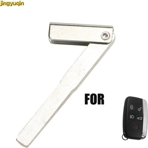 Jingyuqin 100pcs Remote Car Key Fob Uncut Blade For Land Rover Evoque Discovery 4 Rover Evoque Freelander For Jaguar XE XFL ET