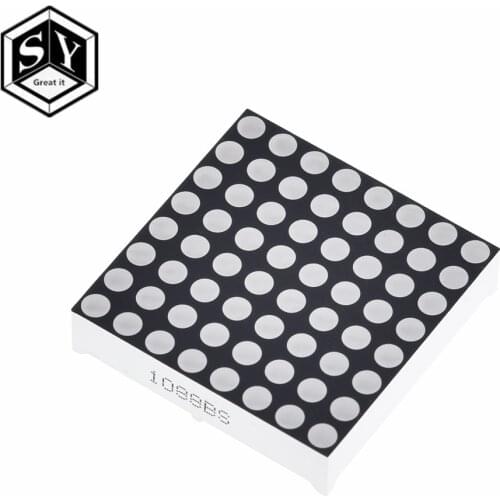 1PCS 8x8 8*8 Mini Dot Matrix LED Display Red Common Anode Digital Tube 16-pin 20mmx20mm 1.9mm DIY Electronic Kit For Arduino