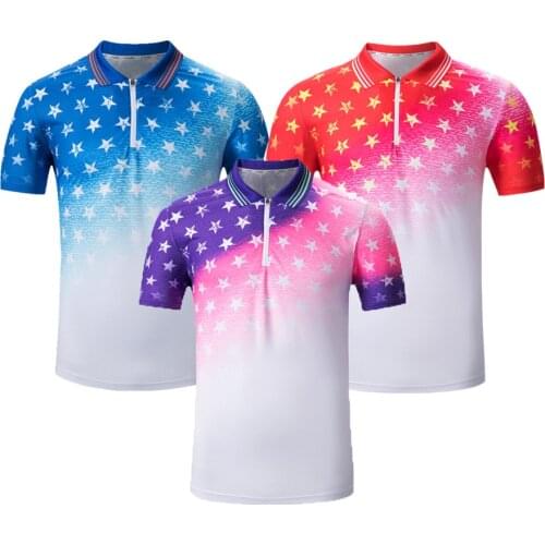 2020 Men/Women Badminton T-Shirt ,Tennis Shirts Men , Shirt Table Tennis women ,Ping-Pong Sport Clothes Team Buy free print name
