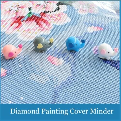 Huacan Diamond Painting Cover Minders Tools Diamond Embroidery Accessories 1pc Random Color
