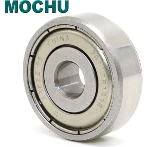MOCHU 636ZZ P5 6x22x7 Bearing 636Z 636 ABEC-5 Single Row Deep Groove Ball Bearings Metric High speed High quality