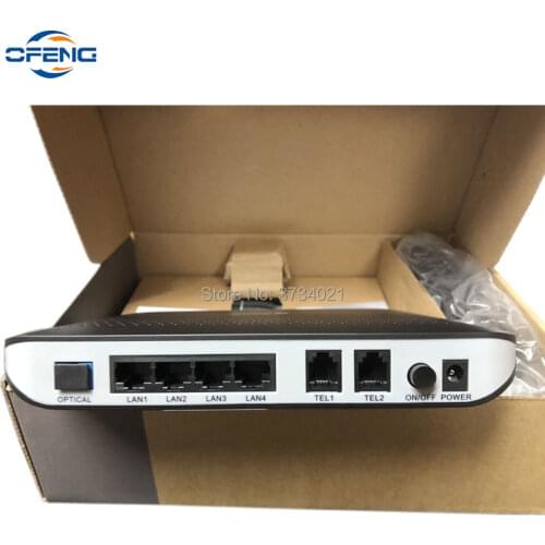 Gpon terminal huawei hg8240 4FE+2POTS fiber optic ont low price compatible with huawei MA5680T olt
