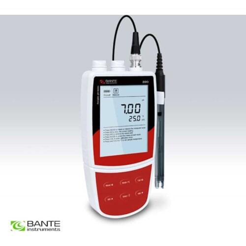 Portable pH Temperature Meter Tester 3 points CAL ATC USB date stores BNC connector Genuine Brand High Accuracy Quality