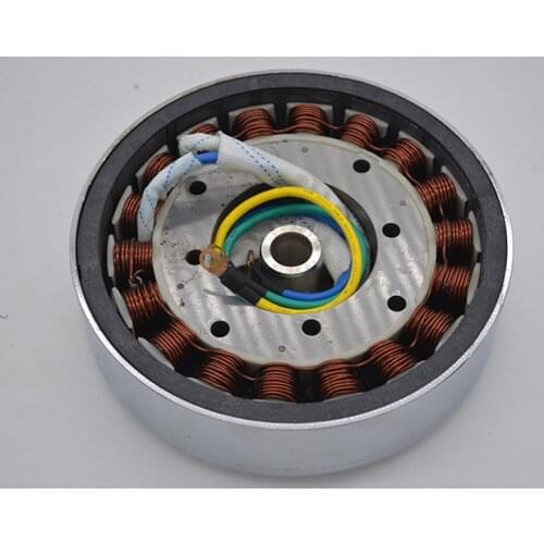 Range Extender Generator Stator, Rotor, 2KW3KW4KW5KW6KW7KW8KW 48v60v72v, 18-pole, 27-pole Pure Copper Coil