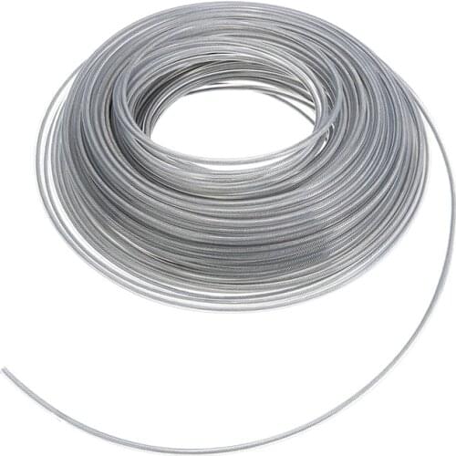 Steel Wire Grass Trimmer Wire Rope Garden Tools Lawn mower Strimmer Brushcutter Wire Cord Lines Brush Cutter 3mm/2.7mm Gray