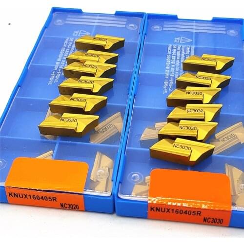 Carbide Inserts KNUX160405R NC3020 NC3030 CNC Lathe Blades Instead Of KORLOY Cutting Tools Turning Blade