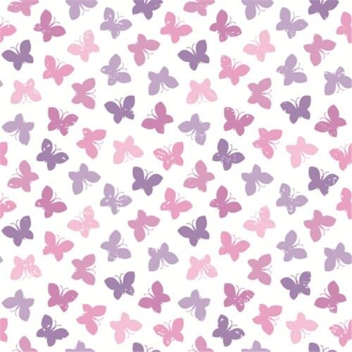 VinylBDS Photographic background Purple pink butterfly butterflies fly No creases photocallbackdrops children christmas